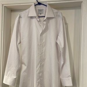 Ledbury Dress Lavender Button-Down, Spread Collar